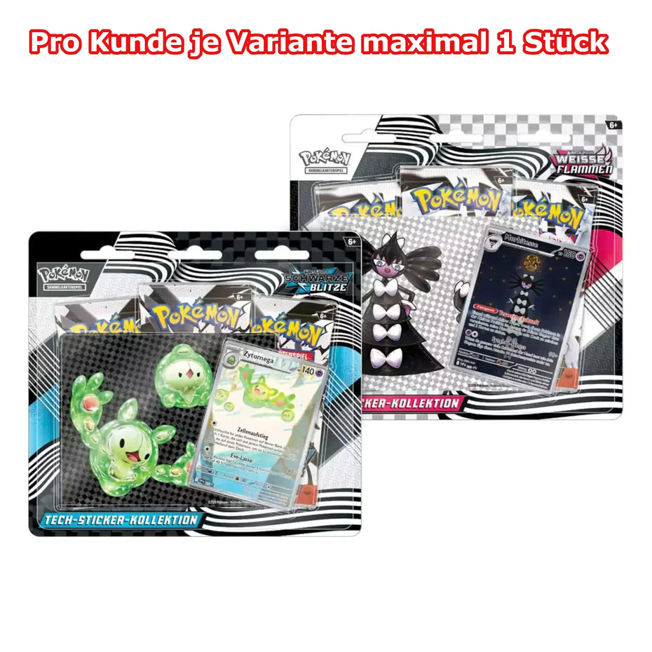 Pokémon Karmesin & Purpur 10.5 ’Schwarze Blitze’ & ’Weiße