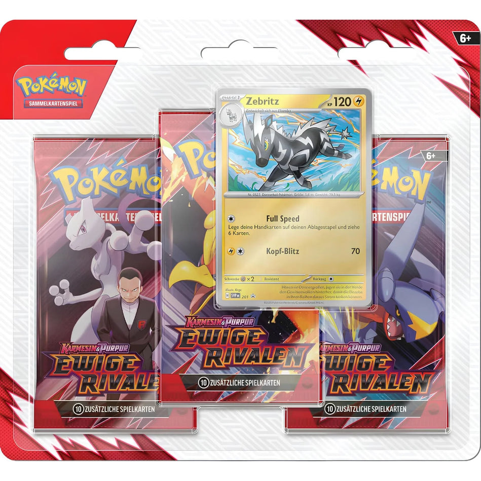 Pokémon - Karmesin & Purpur - Ewige Rivalen - 3-Pack