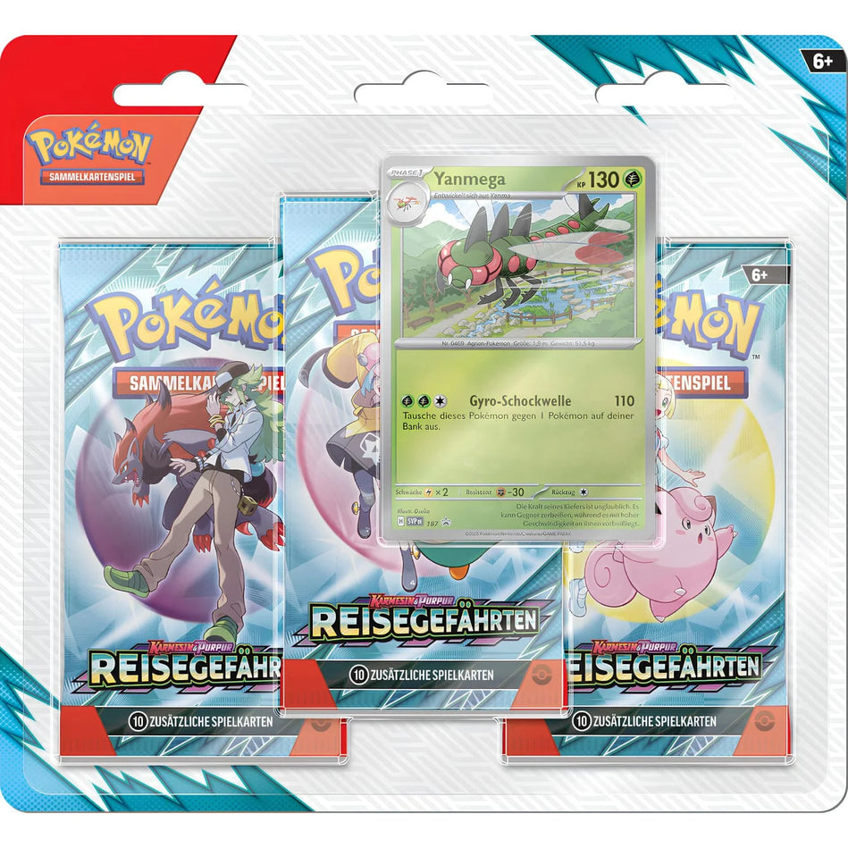 Pokémon - Karmesin & Purpur - Reisegefährten - 3-Pack