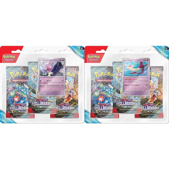 Pokémon - Karmesin & Purpur - Stellarkrone - 3-Pack