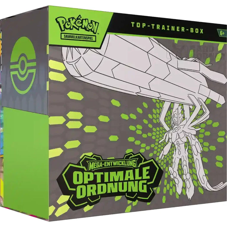 Pokémon ME03 Optimale Ordnung Top Trainer Box DE