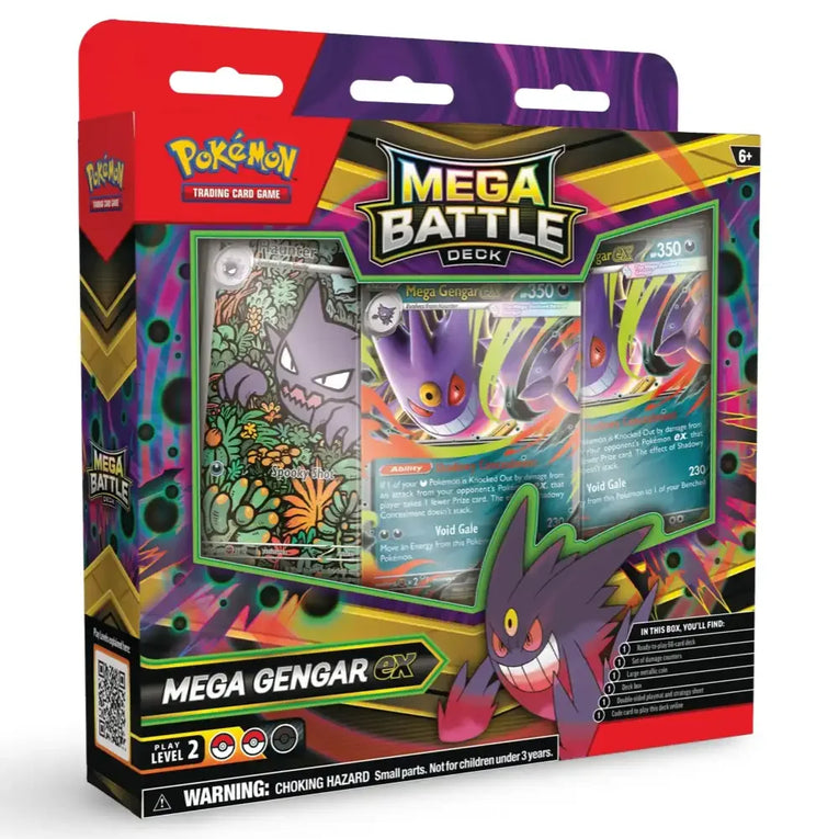 Pokémon Mega Battle Deck EN Mega Gengar ex Sammelkartenspiel