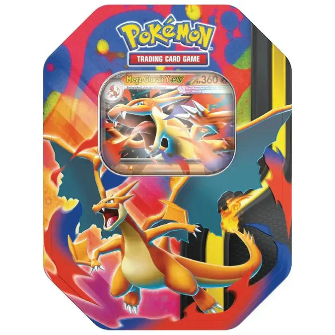 Pokémon Mega-Entwicklung Mega Glurak Tin DE Mega Glurak Y
