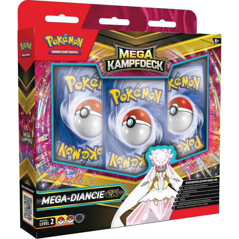 Pokémon - Mega-Kampfdeck - DE Mega-Diancie-ex
