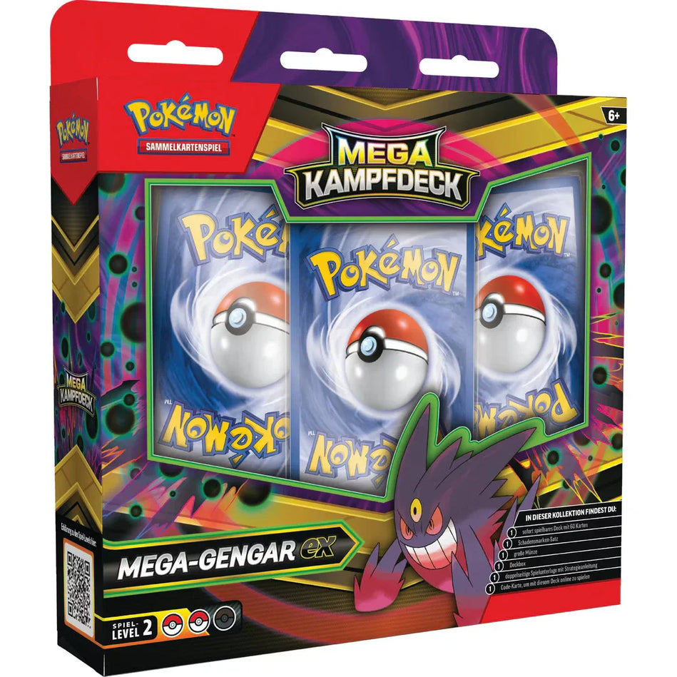 Pokémon - Mega-Kampfdeck - DE Mega-Gengar-ex