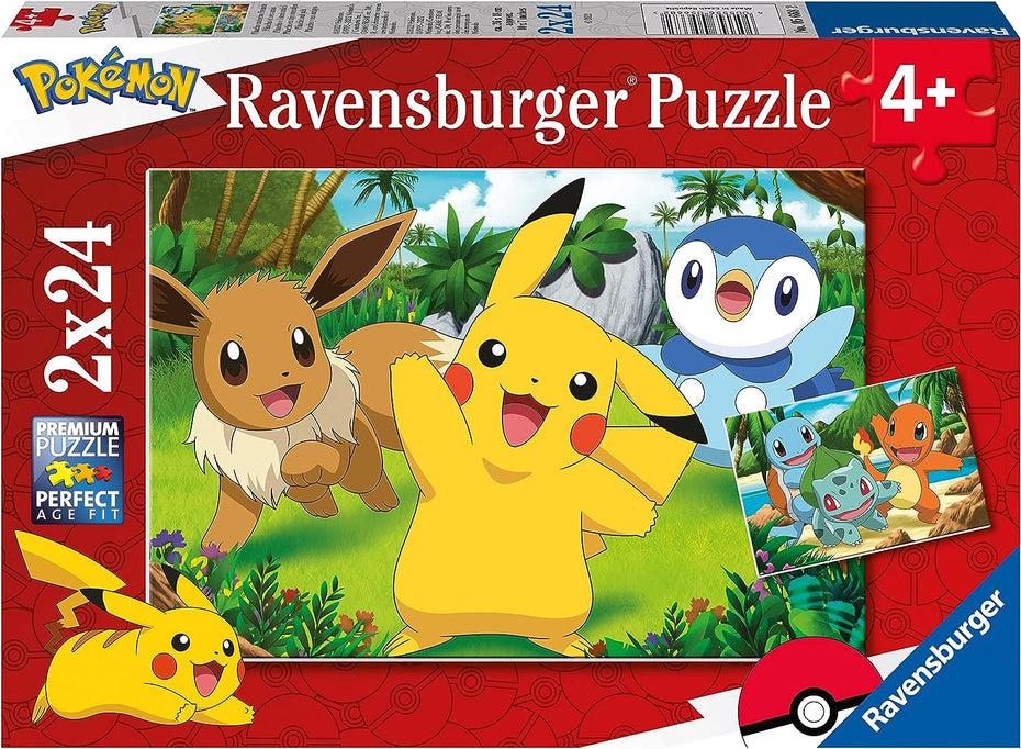 Pokémon - Puzzle - Pikachu and his friends