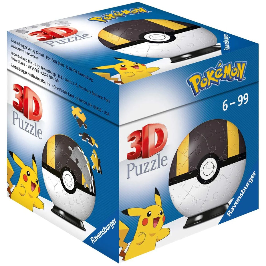 Pokémon - Pokéball - Hyperball - 3D Puzzleball Brettspiele