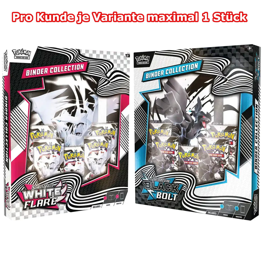Pokémon Scarlet & Violet 10.5 ’Black Bolt’ & ’White Flare’