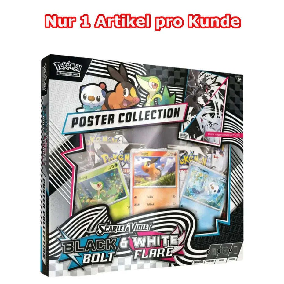 Pokémon Scarlet & Violet 10.5 ’Black Bolt’ & ’White Flare’
