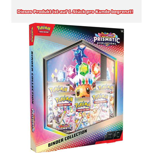 Pokémon - Scarlet & Violet - Prismatic Evolution - Binder