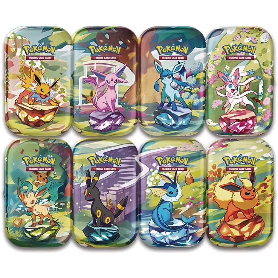 Pokémon Scarlet & Violet Prismatic Evolution Mini Tins EN