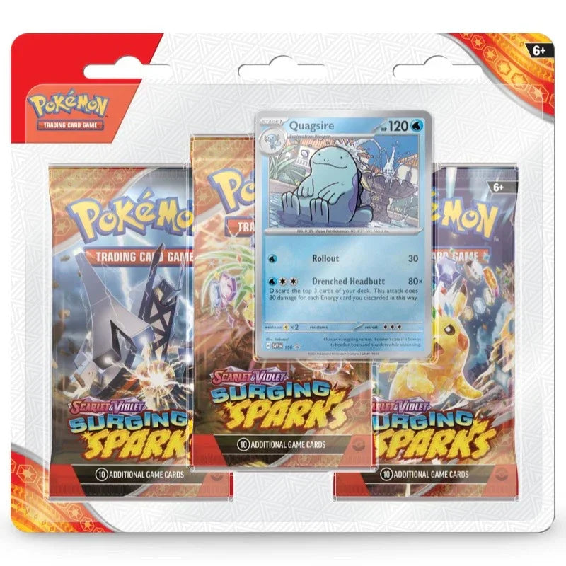 Pokémon - Scarlet & Violet - Surging Sparks - 3-Pack