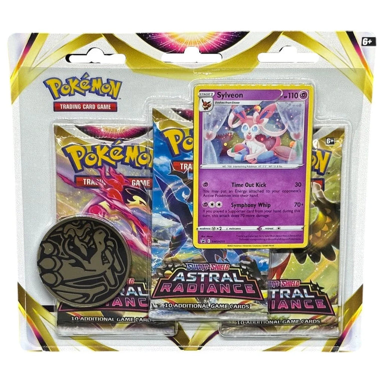 Pokémon - Sword & Shield - Astral Radiance - 3-Pack Blister