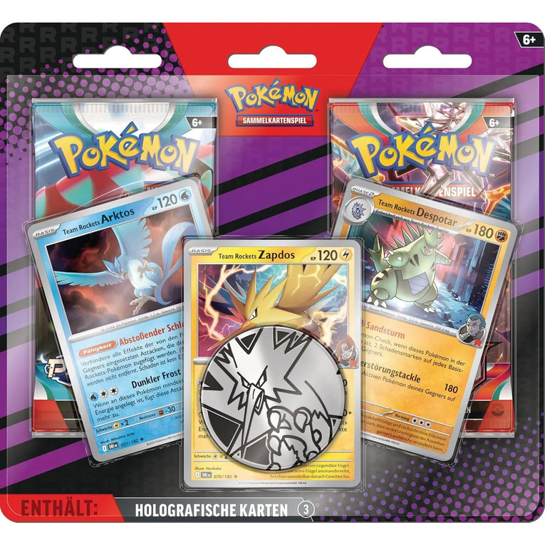 Pokémon - Team Rocket’s Zapdos Enhanced 2-Pack Blister - DE