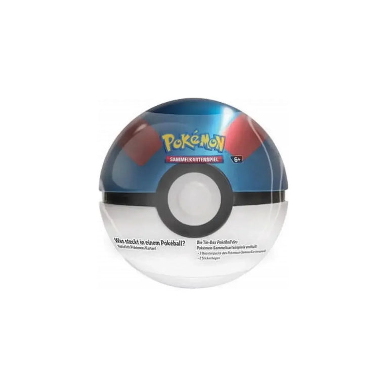 Pokémon - Tin-Box Pokéball - 2024 - DE Superball - Blau