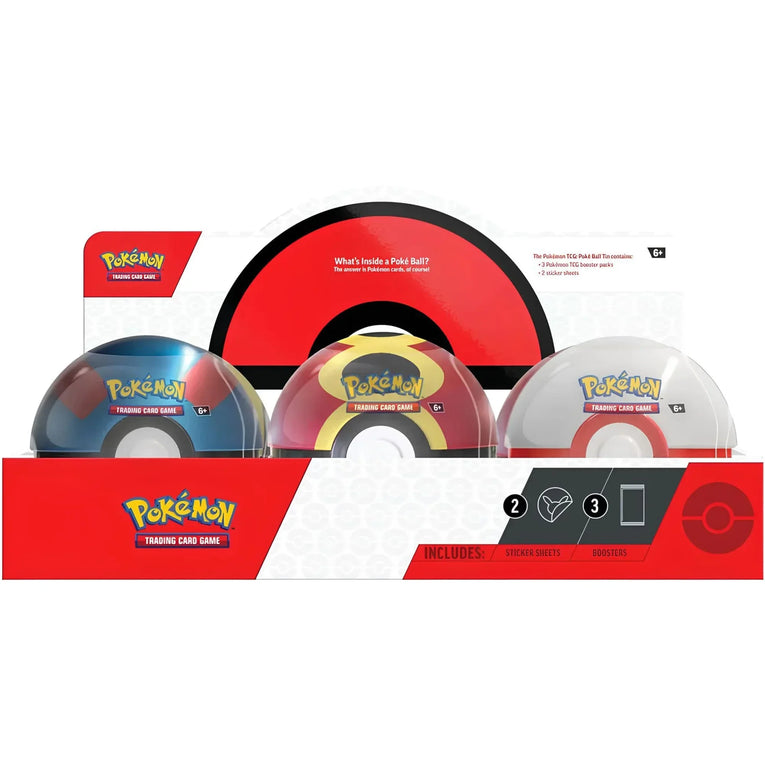 Pokémon Tin-Box Pokéball E25 - EN Sammelkartenspiel