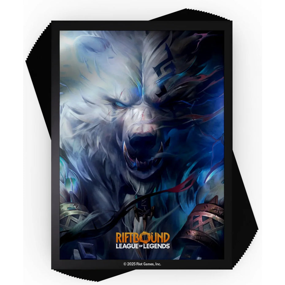 Riftbound League of Legends TCG Volibear Sleeves TCG Zubehör