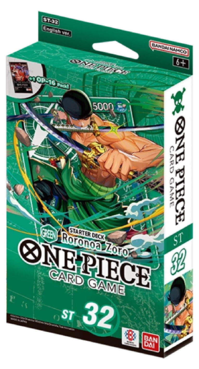 One Piece Green Roronoa Zoro (ST-32) Starter Deck - EN