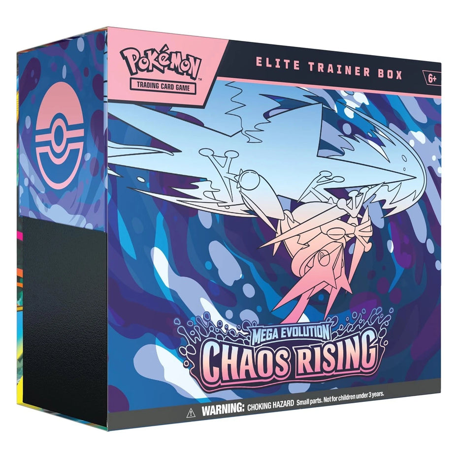 Pokémon Mega-Entwicklung Rising Chaos Top Trainer Box EN