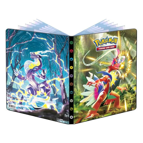 Scarlet and Violet 9-Pocket Portfolio TCG Zubehör