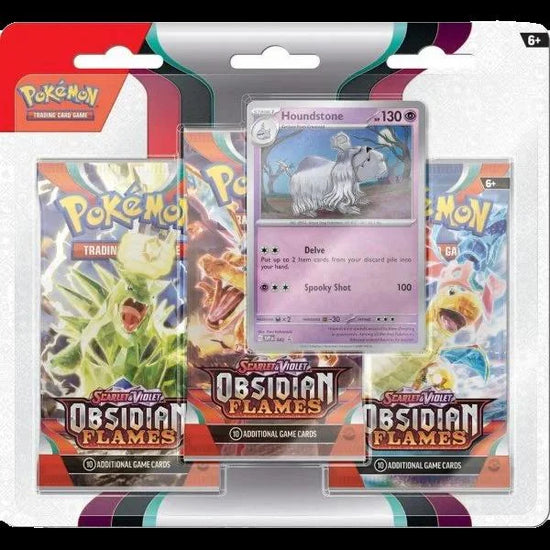 Scarlet & Violet Obsidian Flames 3er Blister - EN Friedwuff