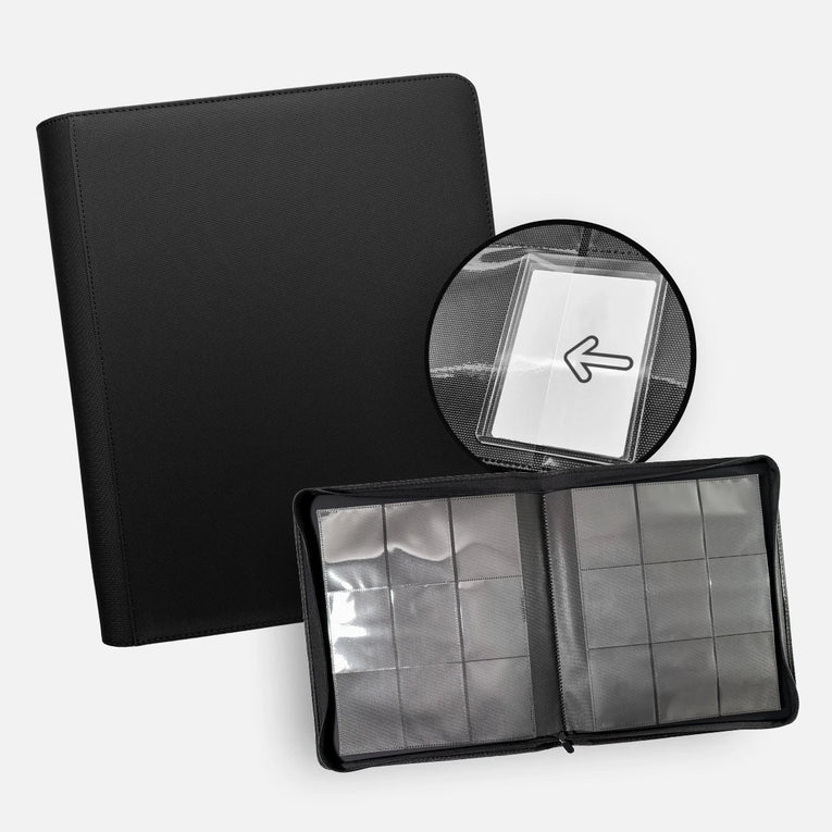 TCG Guru 9er Pocket Toploader Zipper Binder