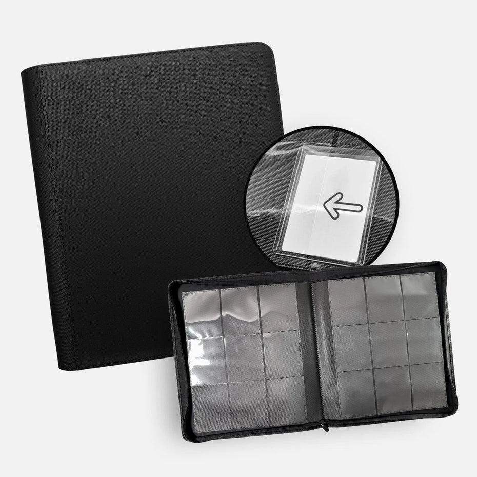 TCG Guru 9er Pocket Toploader Zipper Binder