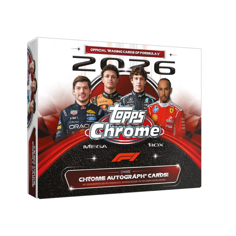Topps Chrome Formula 1 2026 Mega Box