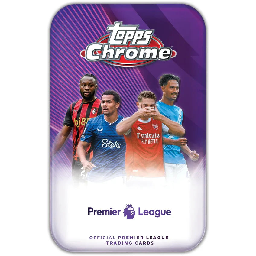 Topps Chrome Premier League 2026 Tin - EN Sammelkartenspiel