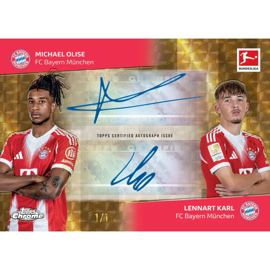 Topps Chrome® Bundesliga 2025/26 - Hobby Box