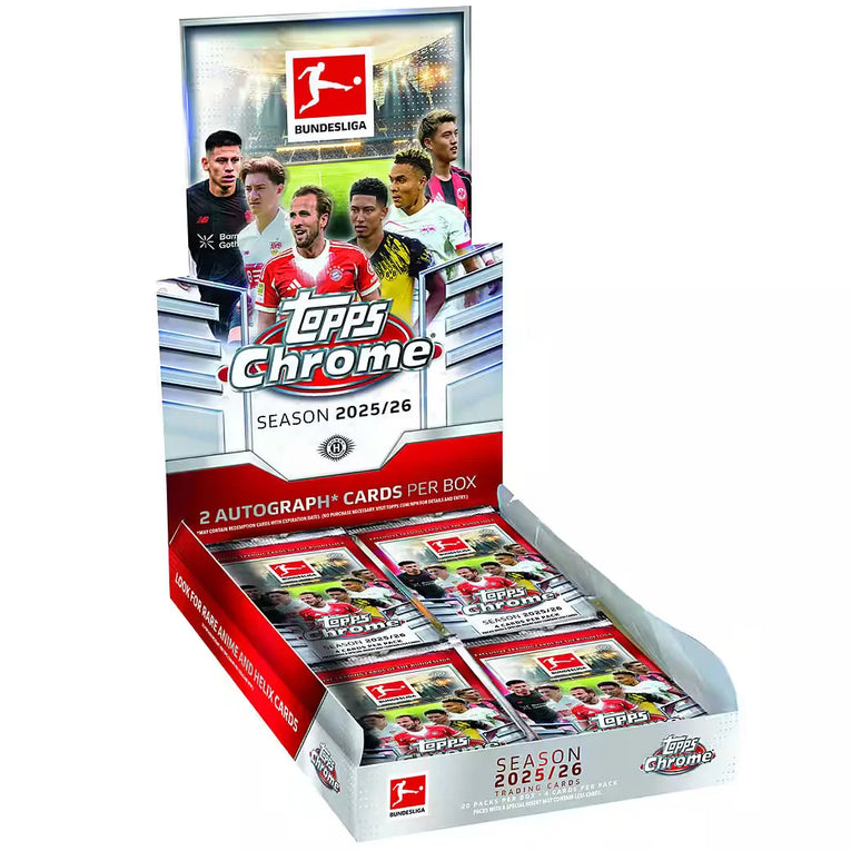 Topps Chrome® Bundesliga 2025/26 - Hobby Box