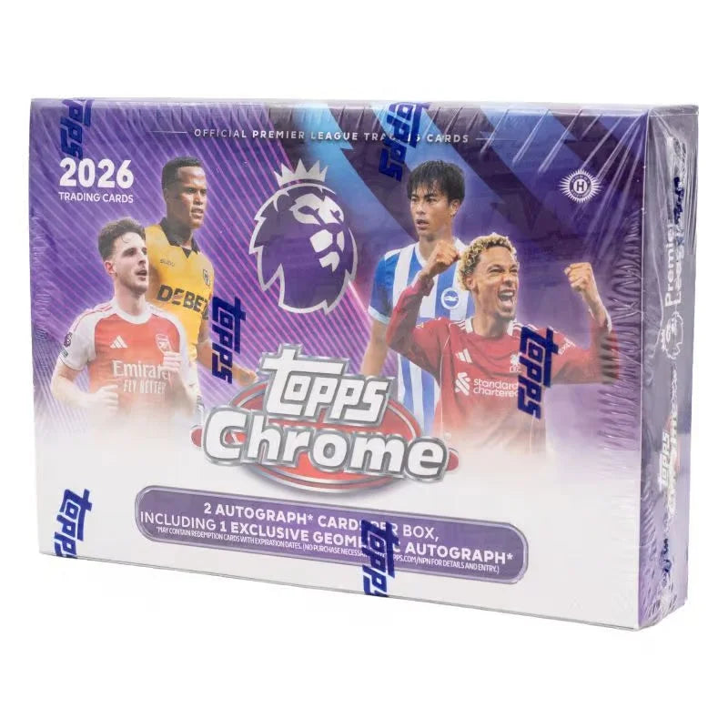 Topps Premier League Chrome 2026 Breakers Delight Box