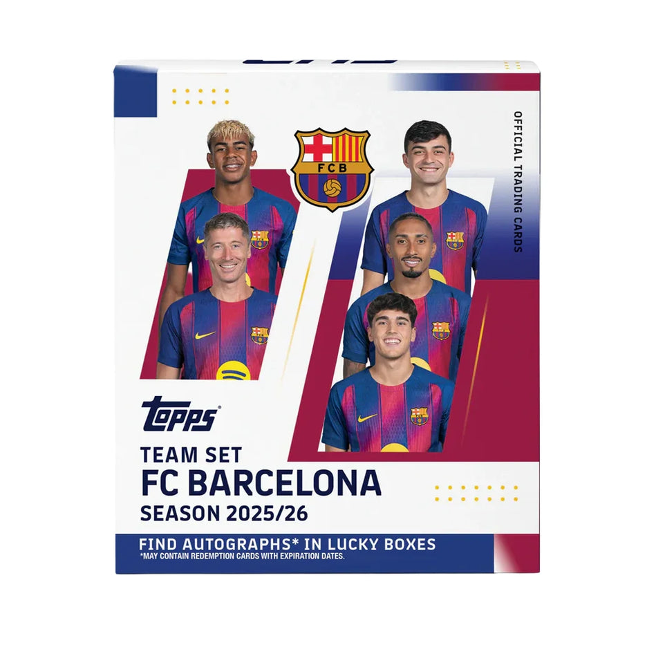 topps Team Set FC Barcelona Season 2025/26 Sammelkartenspiel