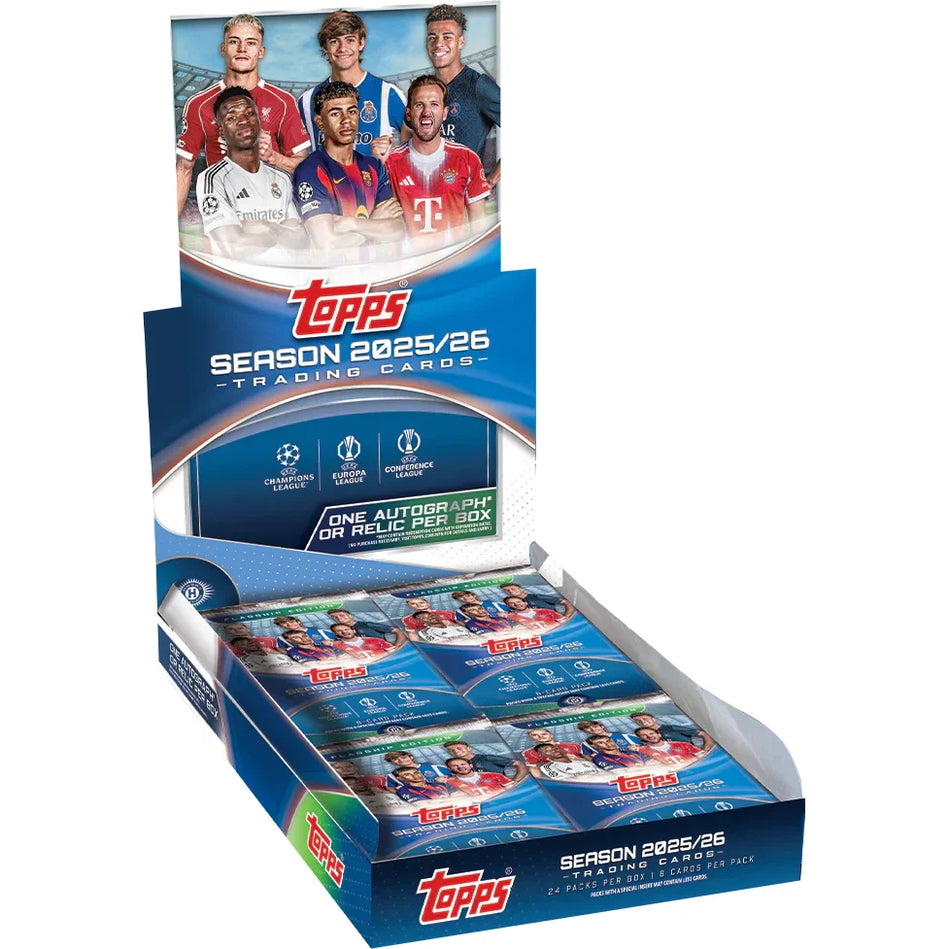 Topps UEFA Club Competitions - 2025/2026 - Hobby Box