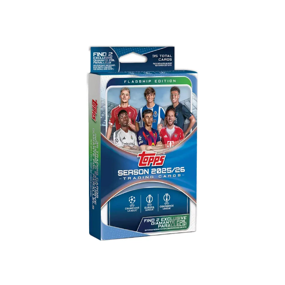 Topps Uefa Club Competitions 2025-26 Hanger Box EN