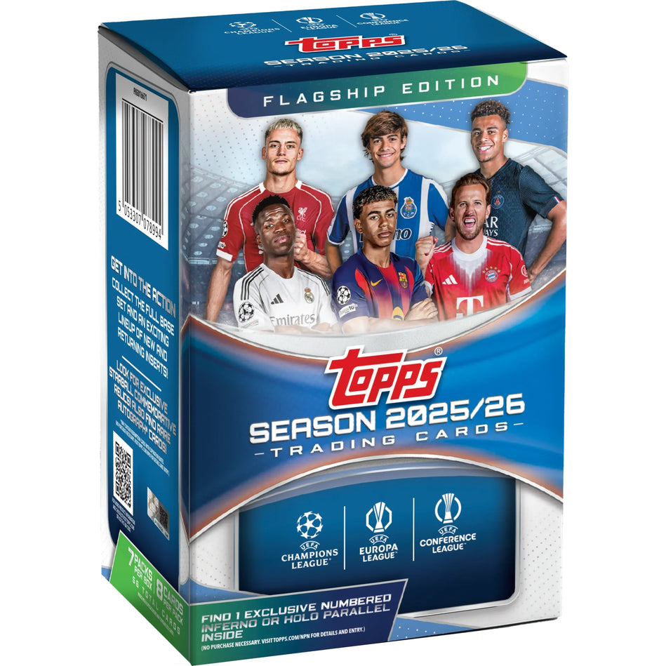 Topps UEFA Club Competitions 2025-26 - Value Box - EN