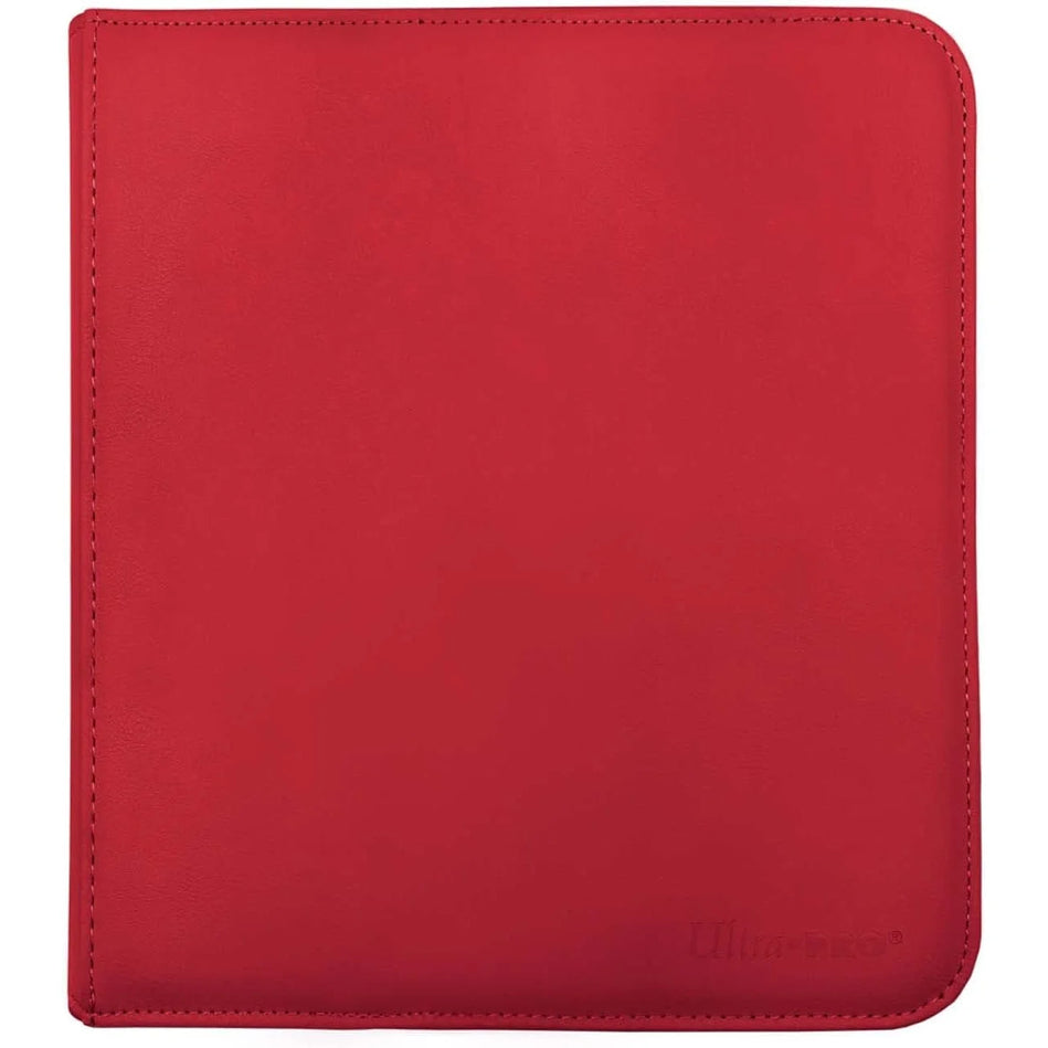 Ultra PRO - 12-Pocket - Zippered - PRO Binder Red TCG