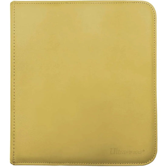 Ultra PRO - 12-Pocket - Zippered - PRO Binder Yellow TCG