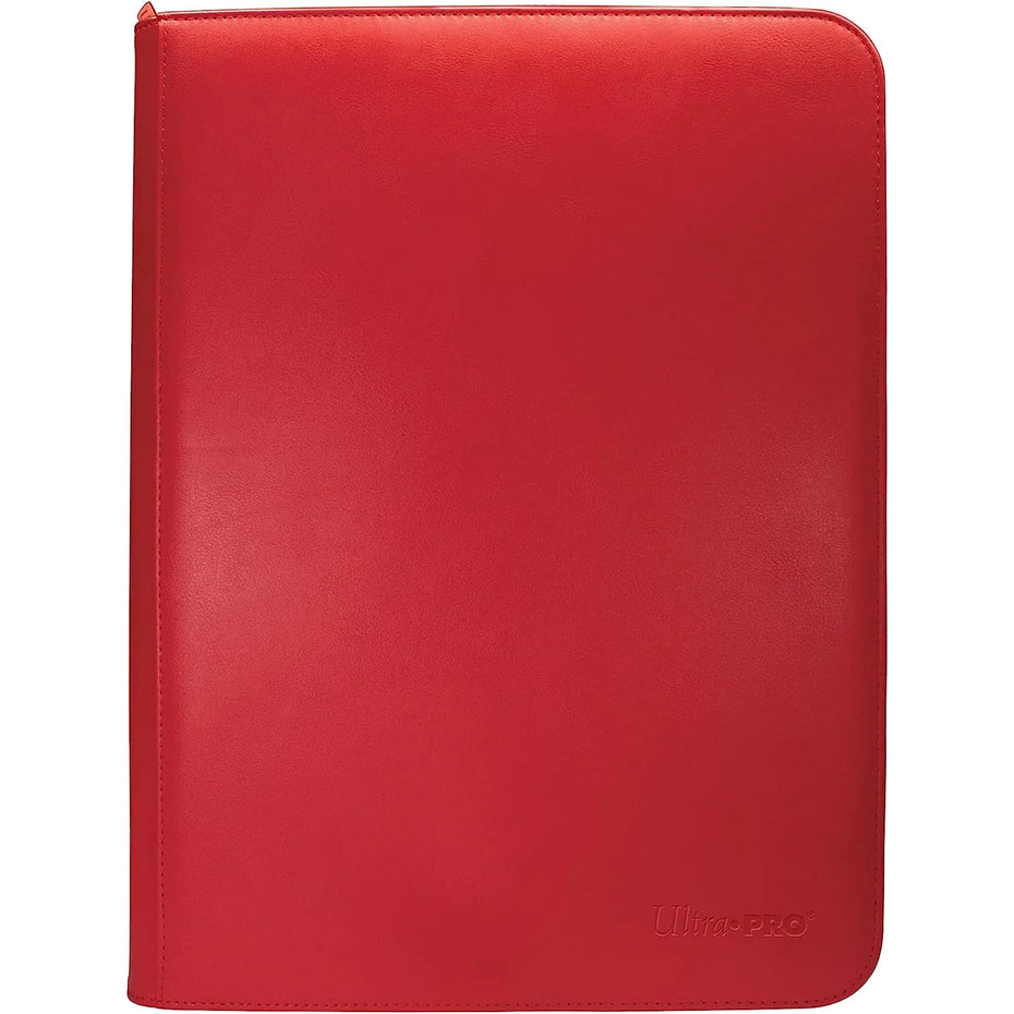 Ultra PRO - 9 - Pocket - Zippered - PRO Binder - Red TCG