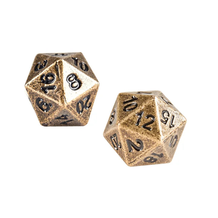 Ultra PRO - Heavy Metal D20 - Antique Bronze TCG Zubehör