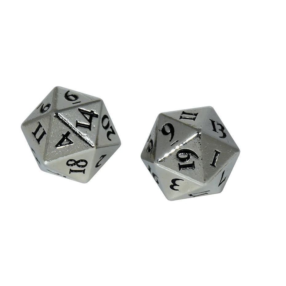 Ultra PRO - Heavy Metal D20 - Chrome TCG Zubehör