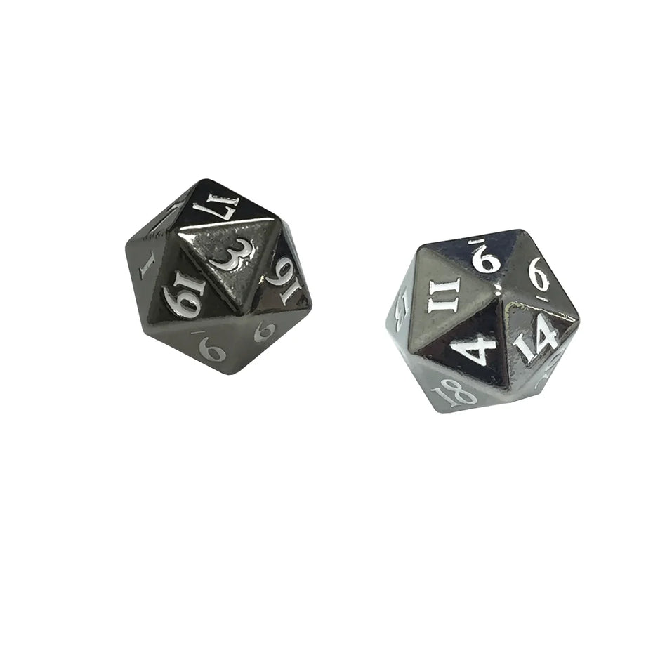 Ultra PRO - Heavy Metal D20 - Gun Metal TCG Zubehör