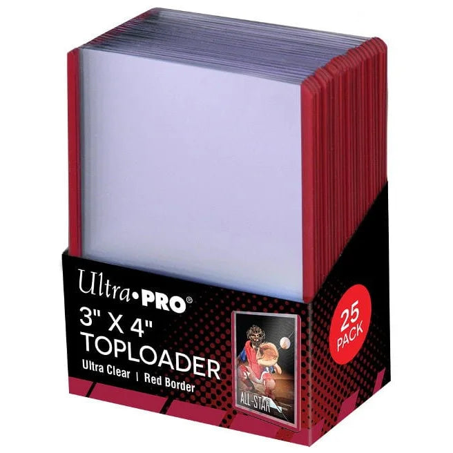 Ultra PRO - Red Toploader TCG Zubehör