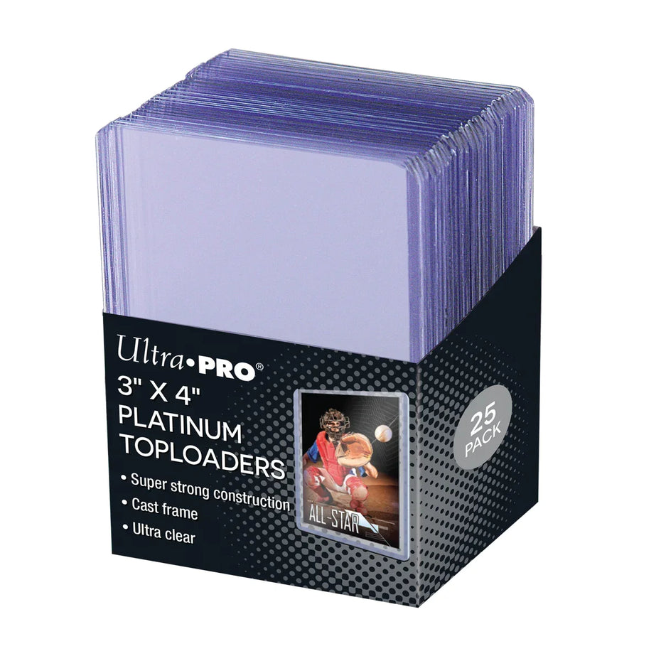 Ultra PRO - Toploader - 3’’x4’’ - Platinum TCG Zubehör