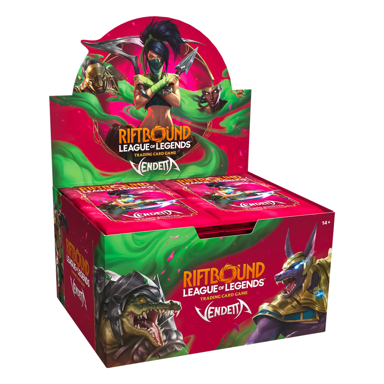Riftbound League of Legends TCG Vendetta Display EN
