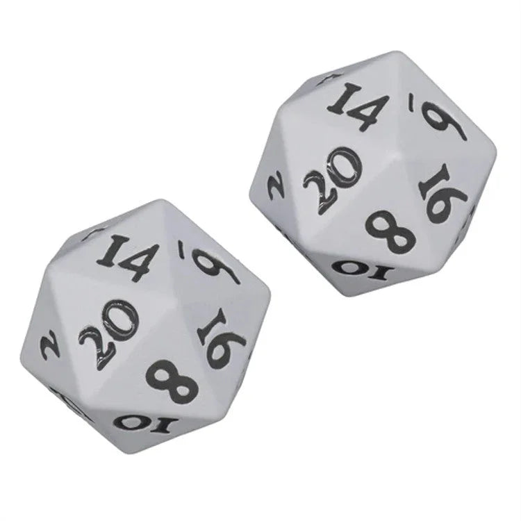 Vivid Heavy Metal D20 Dice Set Pen & Paper