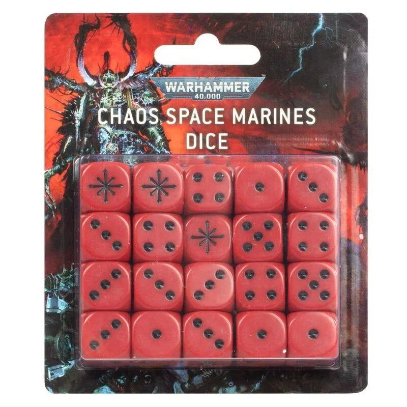 Warhammer 40k - Dice - Chaos Space Marines Warhammer 40k
