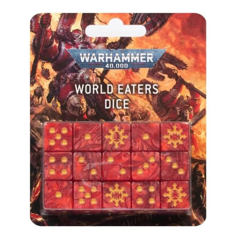 Warhammer 40k - Dice - World Eaters Warhammer 40k Zubehör
