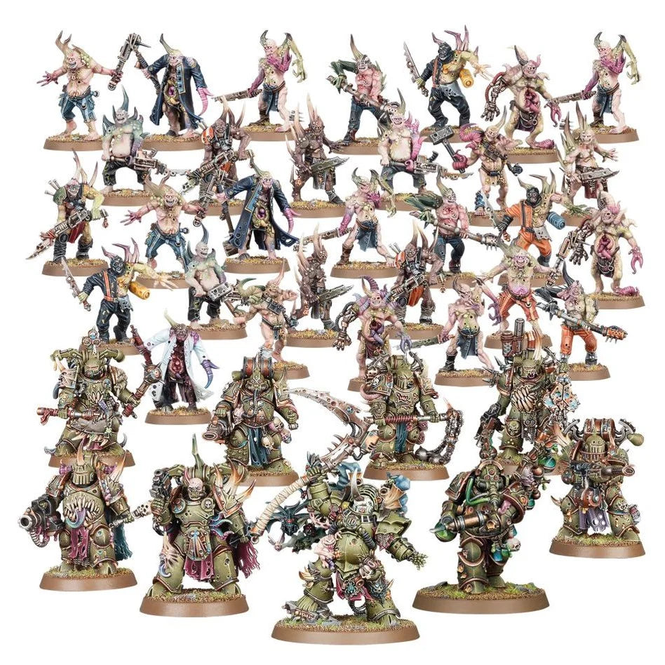 Warhammer 40k - Figuren - Armeen des Chaos - Death Guard