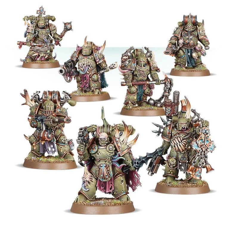 Warhammer 40k - Figuren - Armeen des Chaos - Death Guard -